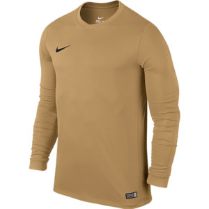 Nike Park VI Long Sleeve Shirt Jersey Gold