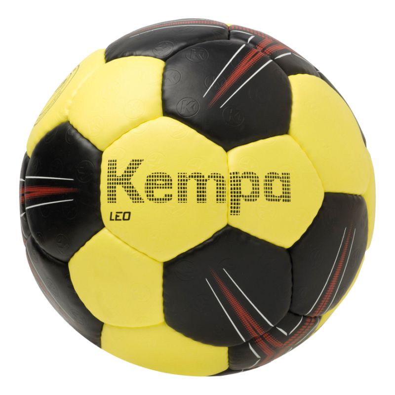 Kempa Leo Handball Black Lime Yellow Red