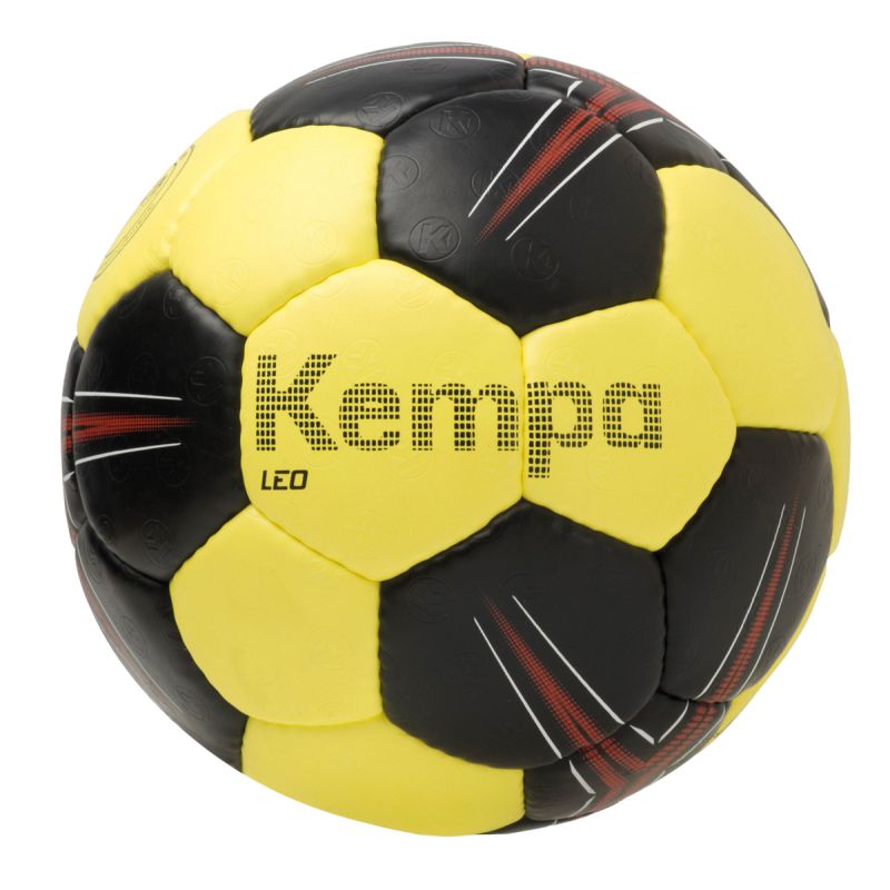 Kempa Leo Handball Black Lime Yellow Red - RJM Sports