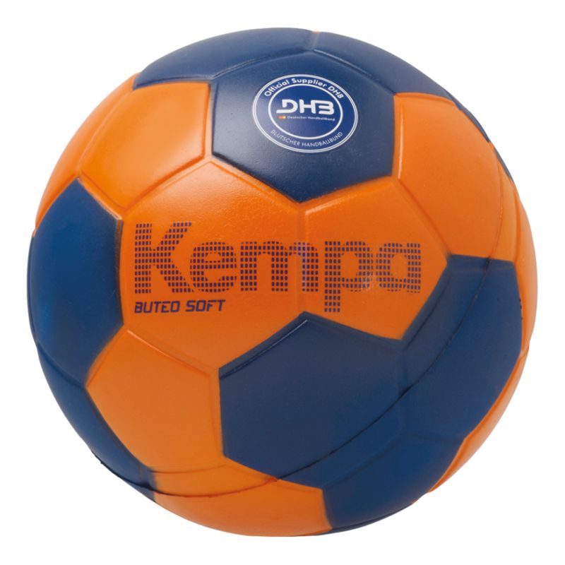 Kempa Buteo Soft Handball Shock Red Deep Blue