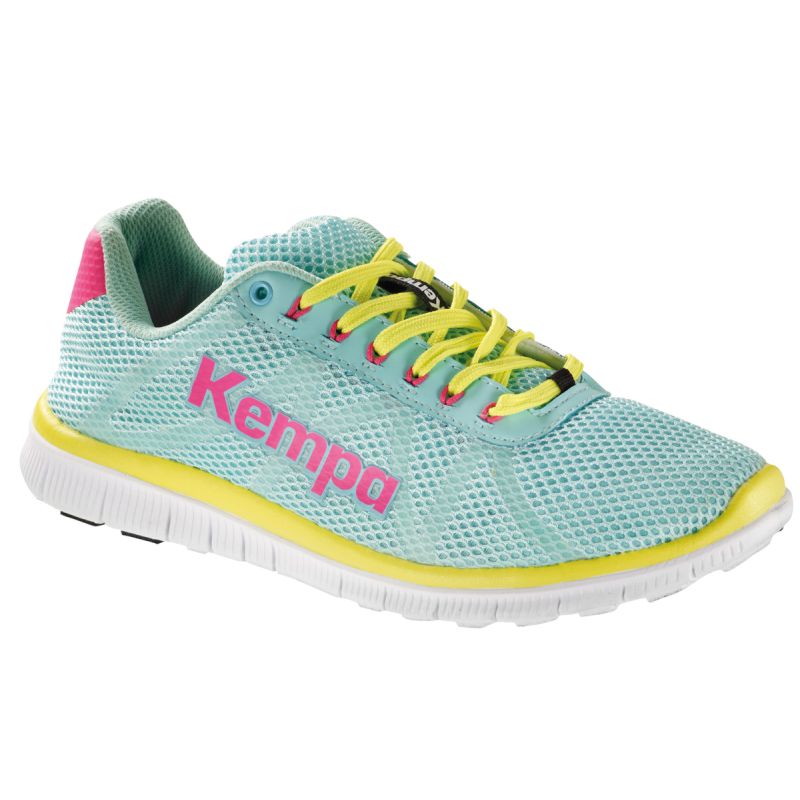 Kempa K-Float Mens Shoes Turquoise Spring Yellow