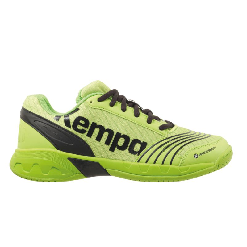 Kempa Attack Junior Shoes Hope Green Black