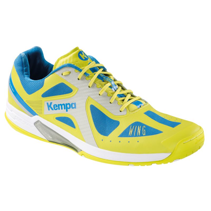 Kempa Wing Lite Mens Shoes Spring Yellow Ash Blue