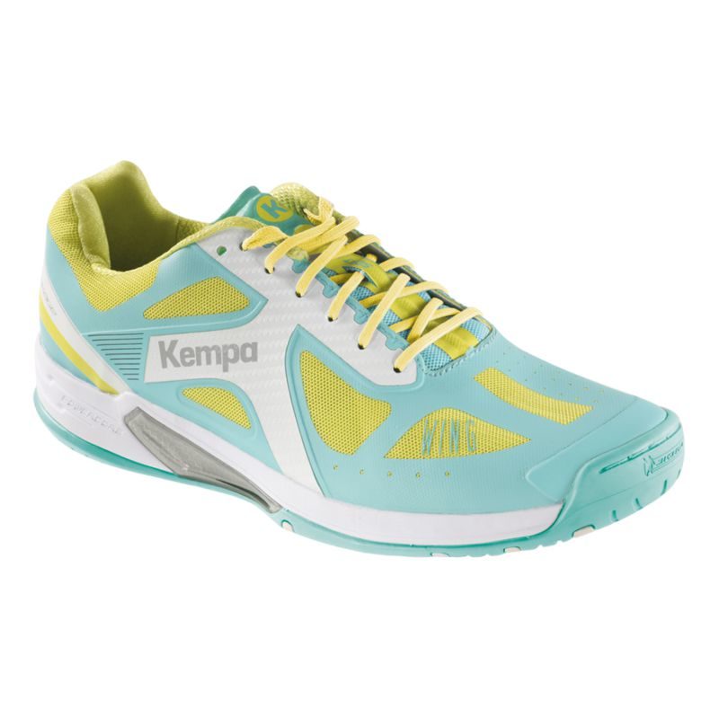 Kempa Wing Lite Women Shoes Turquoise Spring Yellow