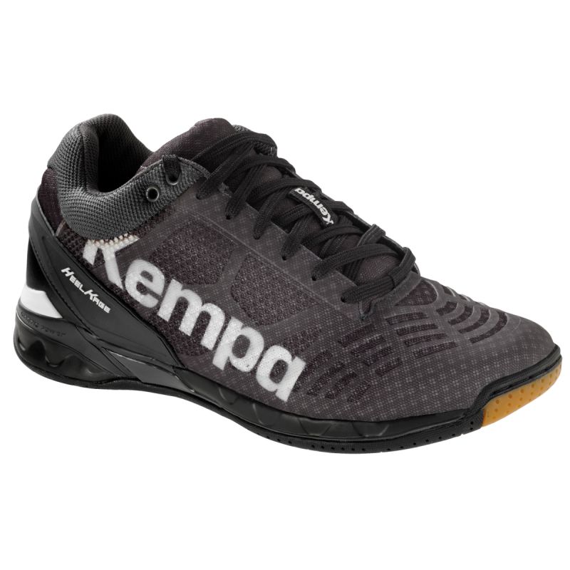 Kempa Attack Midcut Mens Shoes Black White
