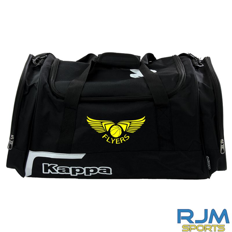 GF Kappa Borza Sports Bag Various Sizes Black