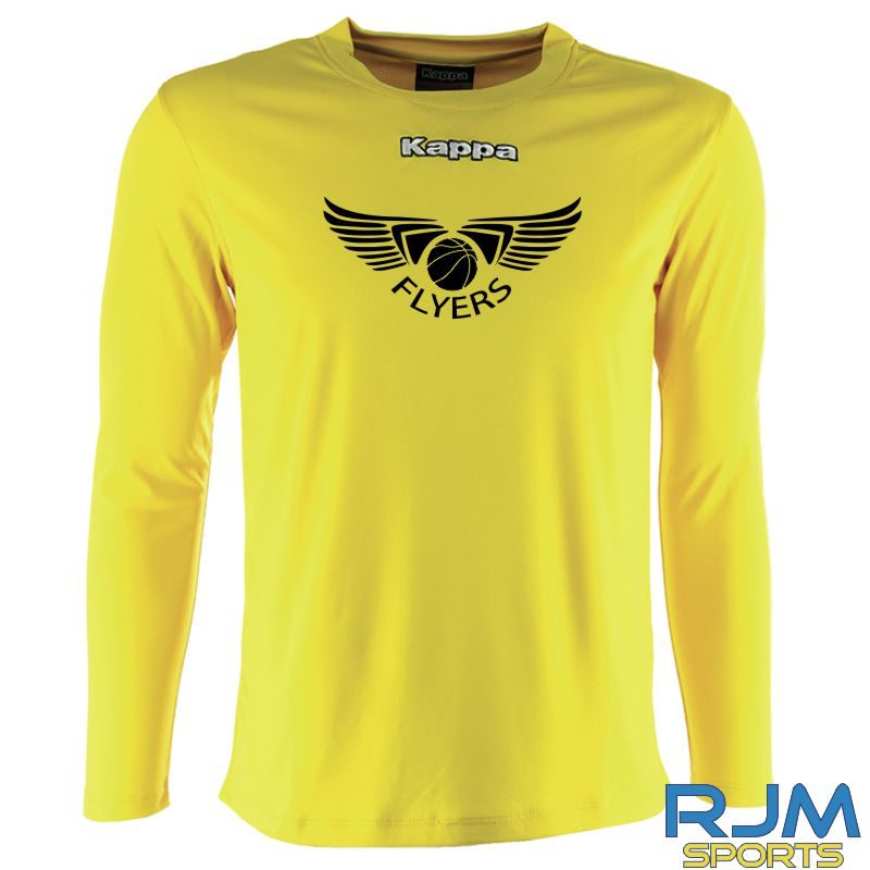 kappa yellow long sleeve