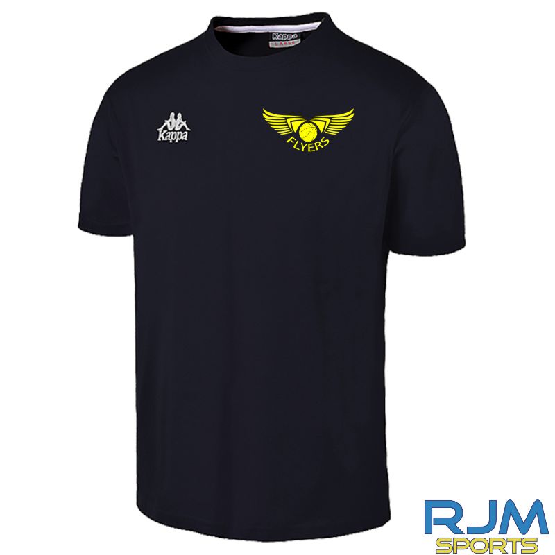 Grampian Flyers Cotton T-Shirt Black