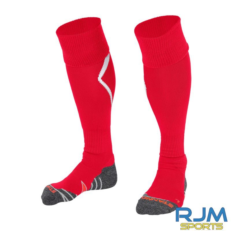 Steins Thistle Stanno Forza Away Socks Red White