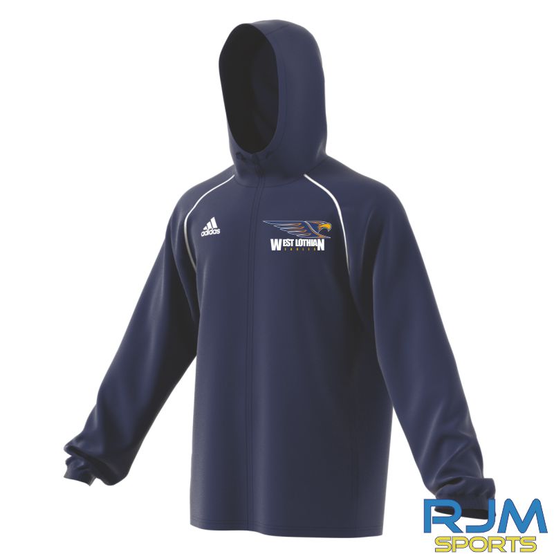 West Lothian Eagles Adidas Core 18 Rain Jacket