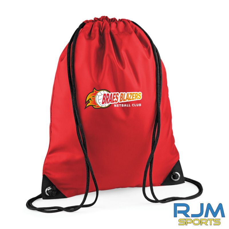 Braes Blazers Bag Base Premium Gymsac Red