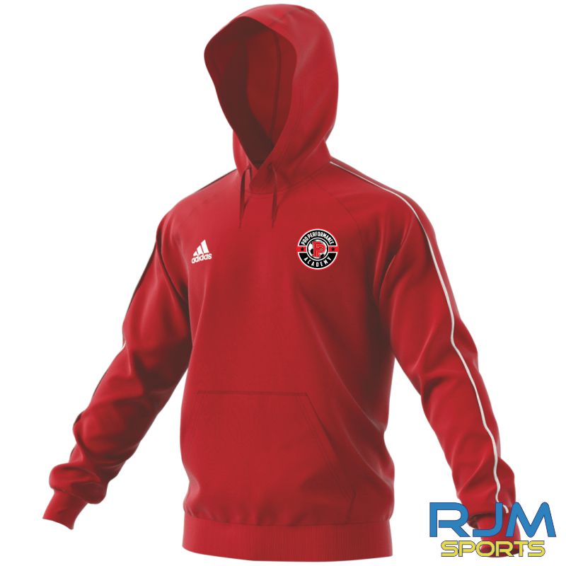 Pro Performance Academy Adidas Core 18 Hoody Power Red/White