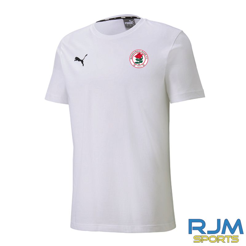 Bonnyrigg Rose FC 2022/23 Cotton T-Shirt White