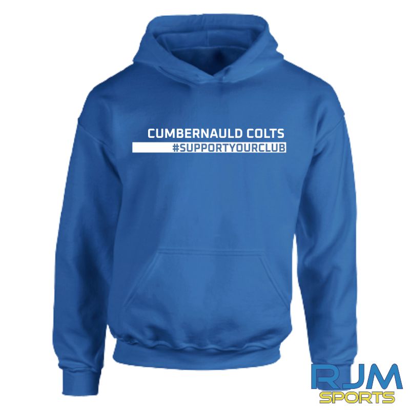Cumbernauld Colts #SupportYourClub Hoody Royal