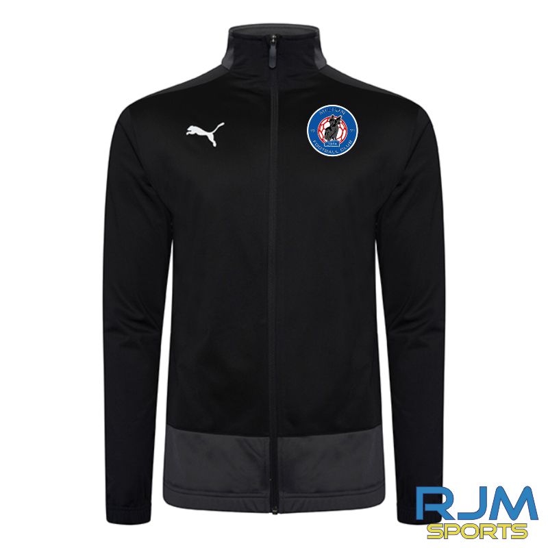 Milton FC Coaches Matchday Puma Goal Training Jacket Black