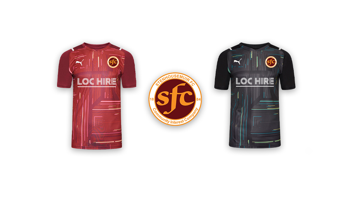 stenhousemuir fc kit