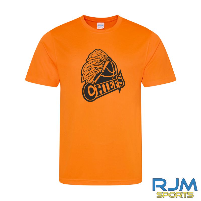 NL Chiefs AWDis T-Shirt Electric Orange