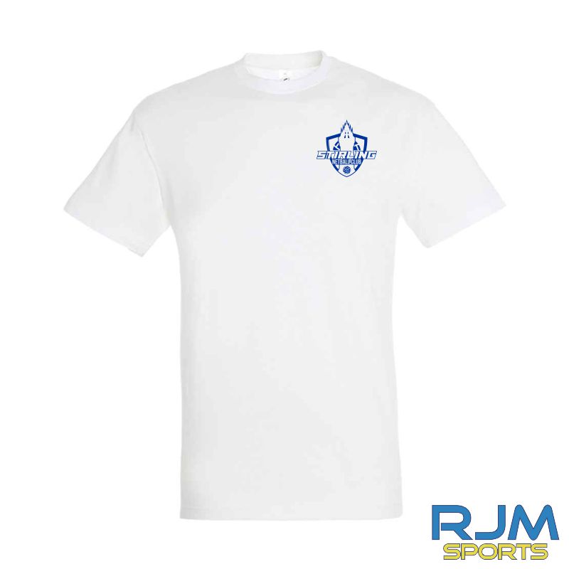 Stirling Netball Club Sol's Cotton T-Shirt White