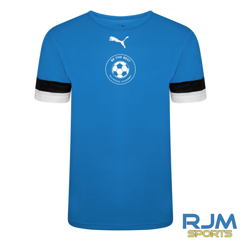 Be The Best Football Academy Puma Team Rise Jersey Electric Blue