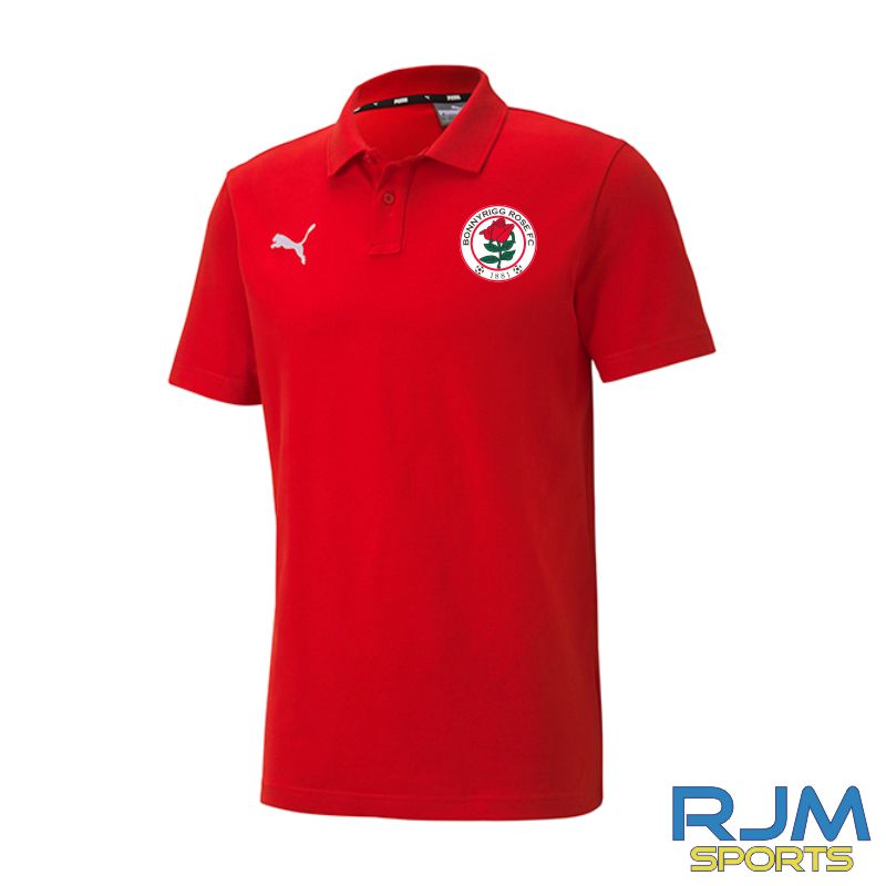 Bonnyrigg Rose FC 2022/23 Cotton Polo Red