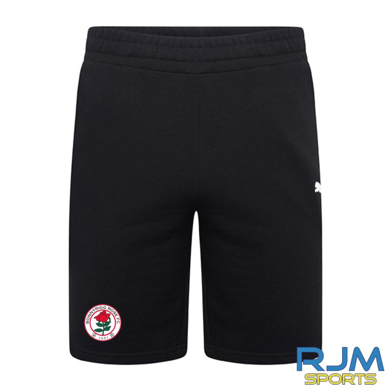 Bonnyrigg Rose FC 2022/23 Cotton Shorts Black