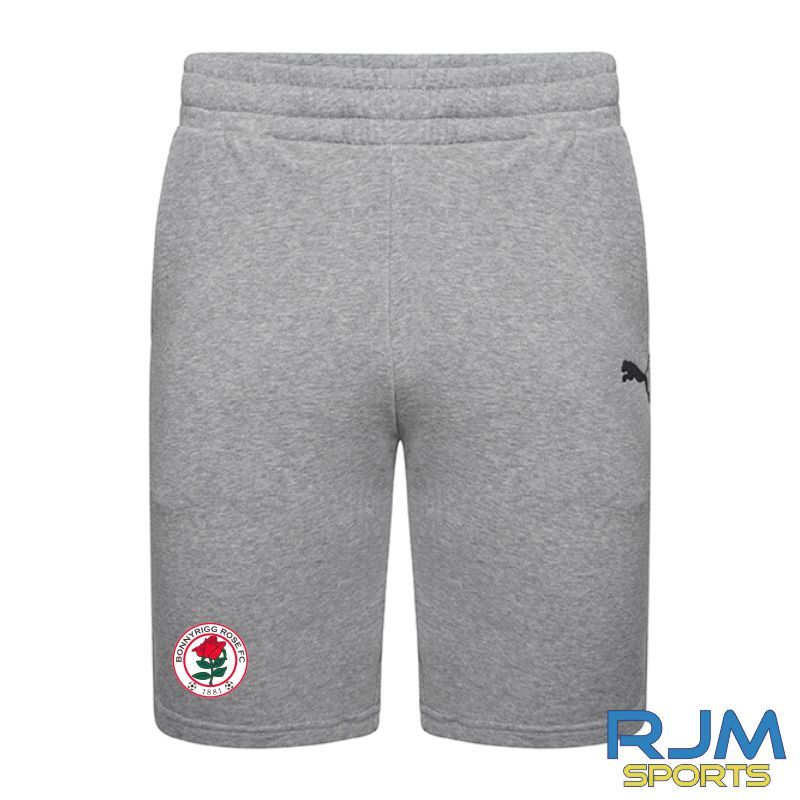 Bonnyrigg Rose FC 2022/23 Cotton Shorts Grey