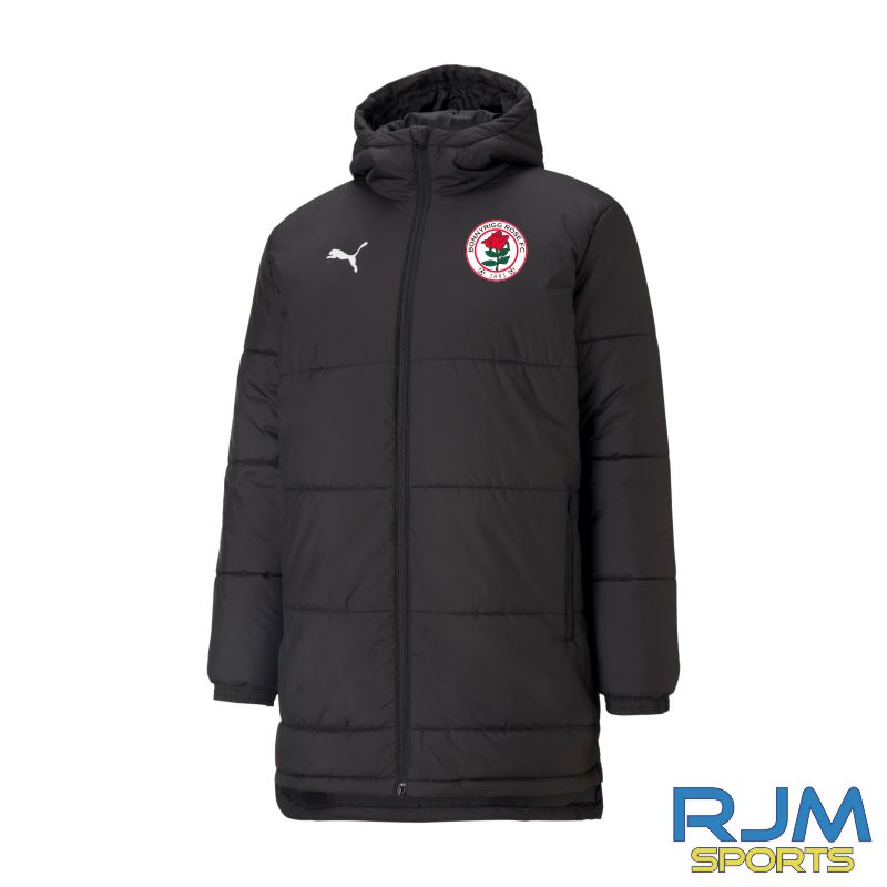 Bonnyrigg Rose FC 2022/23 Bench Jacket Black
