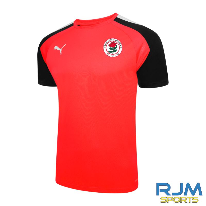 Bonnyrigg Rose FC 2022/23 Polyester Training Shirt Red