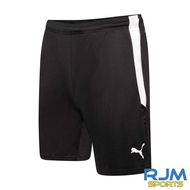 Cairneyhill Athletic Puma Team Liga Shorts Black White