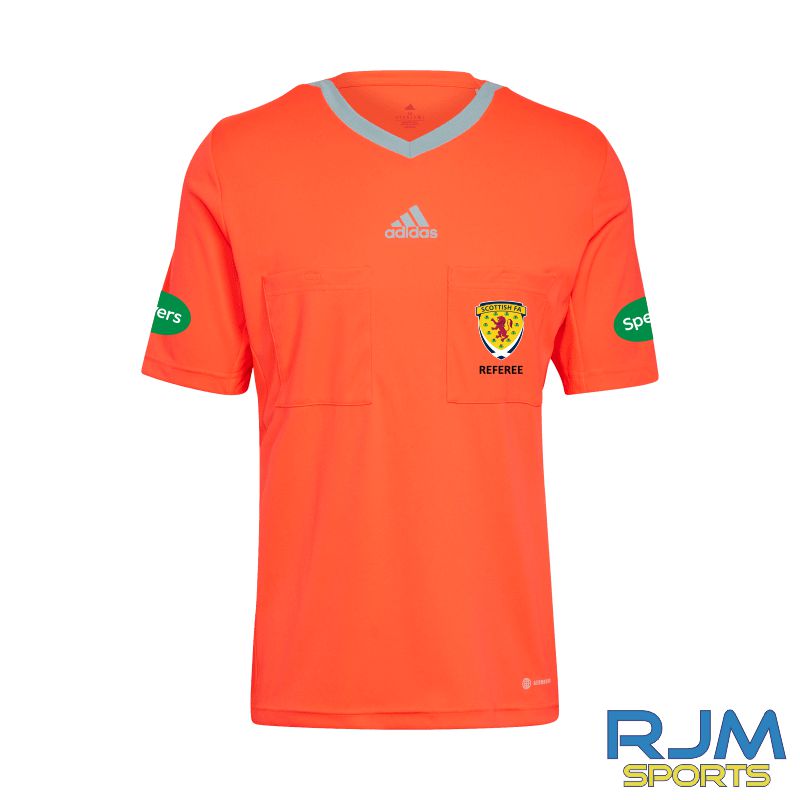 SFA Adidas Referee 22 Short Sleeve Jersey App Solar Red