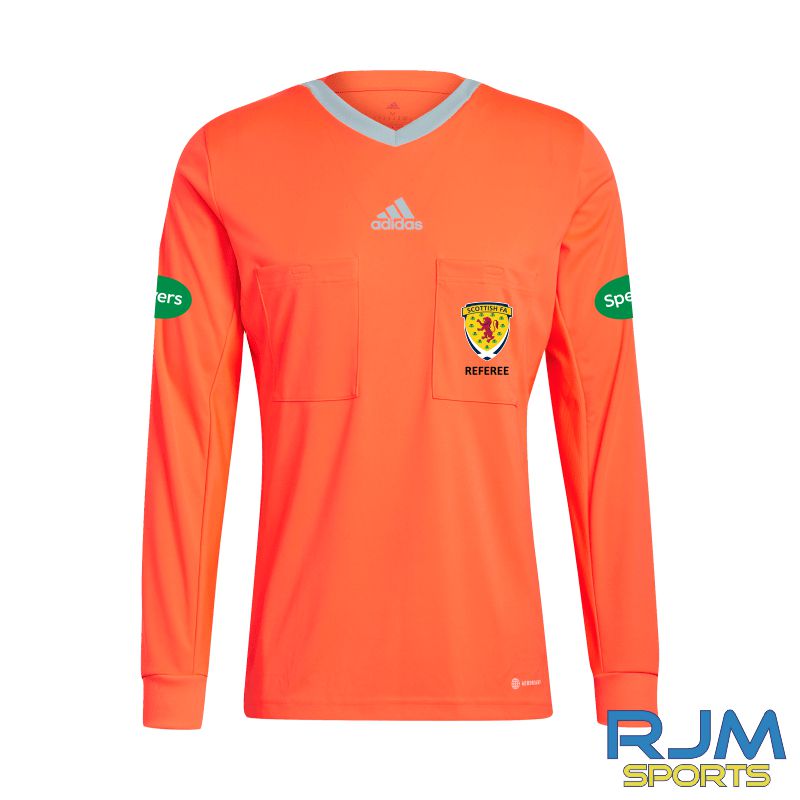 SFA Adidas Referee 22 Long Sleeve Jersey App Solar Red