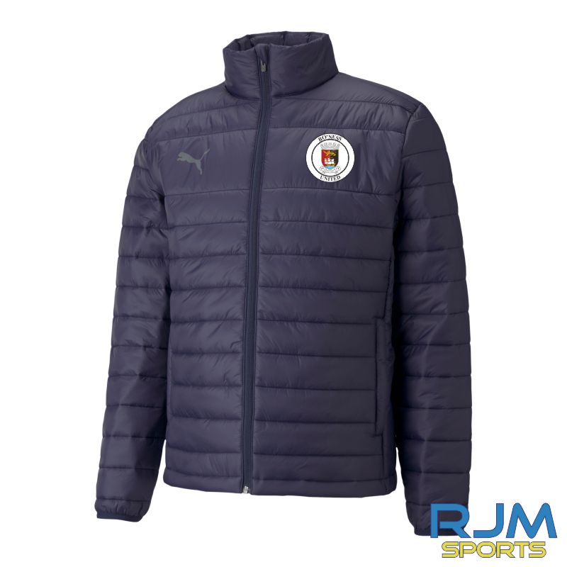 Bo'ness Utd FC Puma Team Liga Light Jacket Peacoat