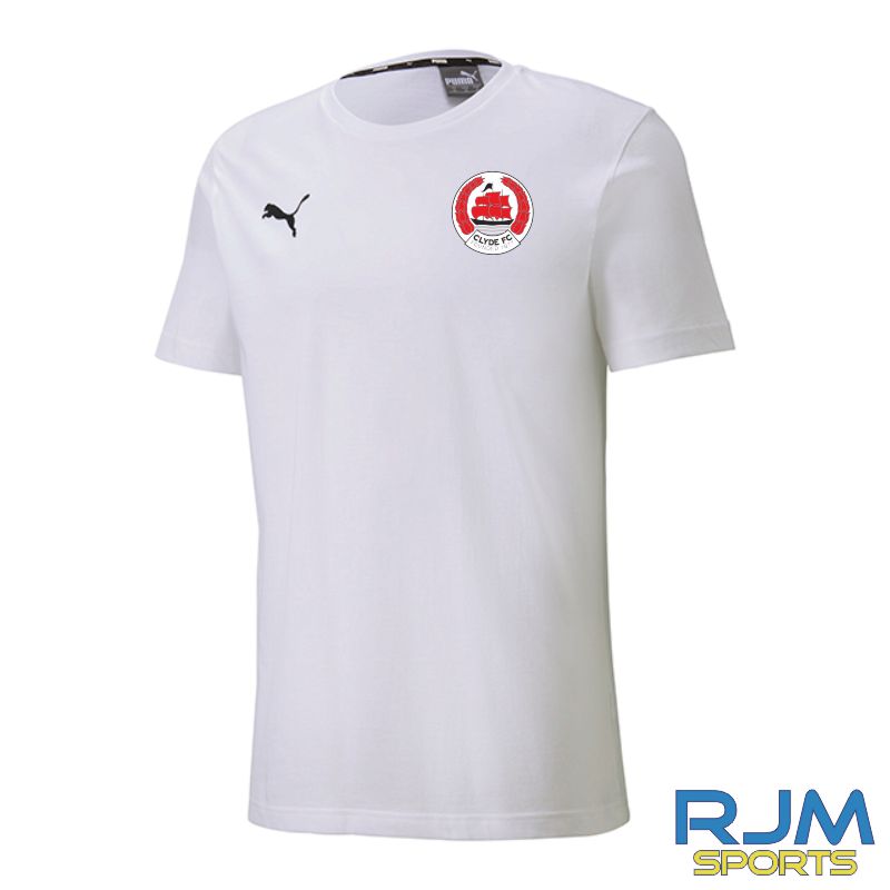 Clyde FC 2022/23 Cotton T-Shirt White