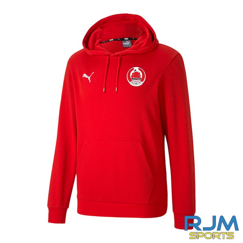 Clyde FC 2022/23 Cotton Hoody Red