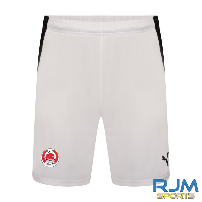 Clyde FC 2022/23 Away Shorts White