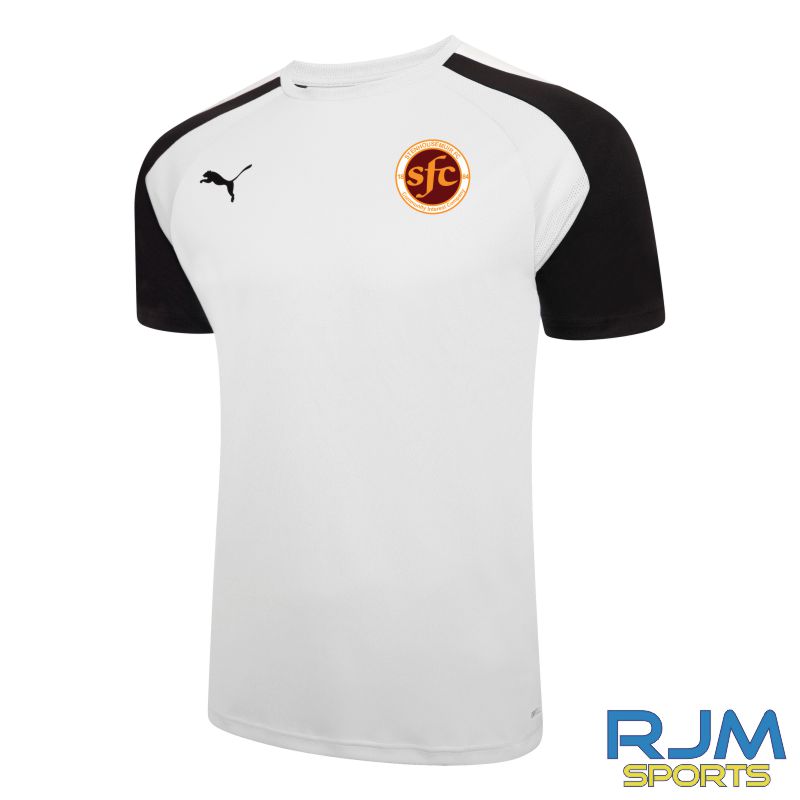 Stenhousemuir FC 2022/23 Polyester Training Shirt White