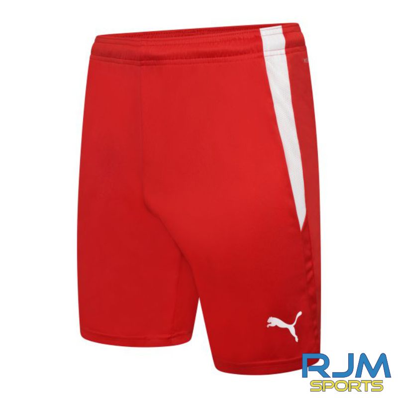 Houston United FC Puma Team Liga Shorts Red