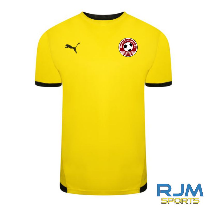 Houston United FC Puma Liga Jersey Yellow Black