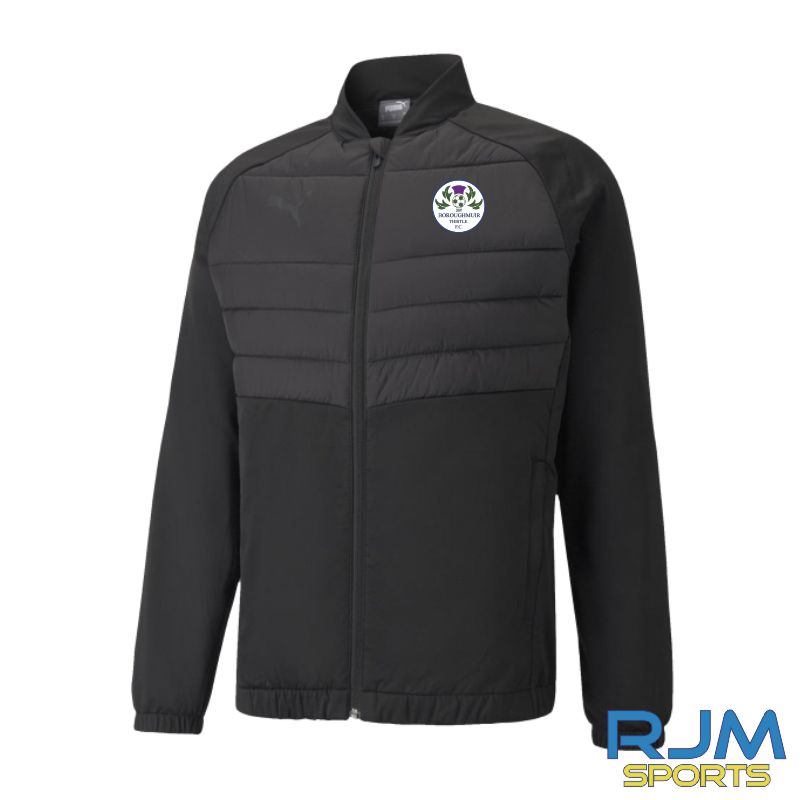 Boroughmuir Thistle FC Coaches Puma Team Liga Hybrid Jacket Black