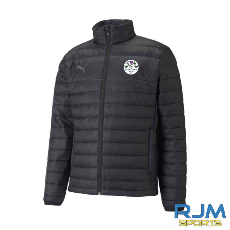 Boroughmuir Thistle FC Coaches Puma Team Light Jacket Black