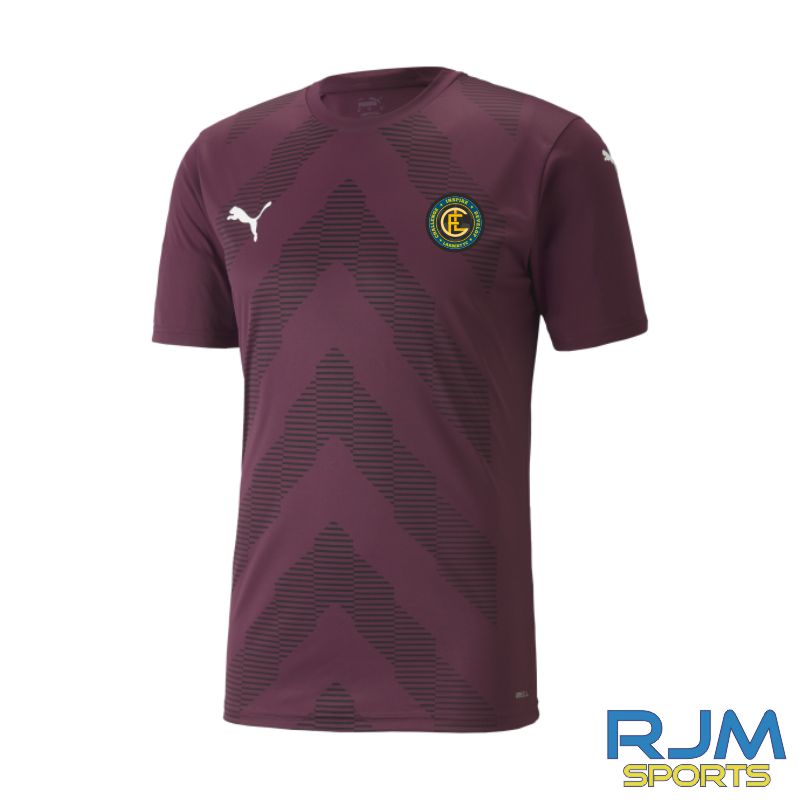 Larbert FC Puma Team Glory Away Goalkeeper Shirt Grape Wine
