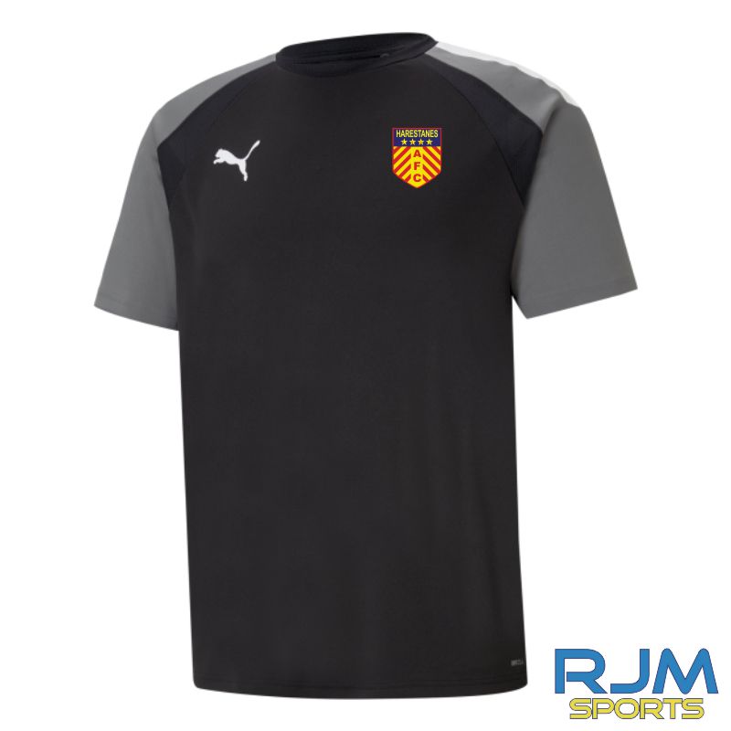 Harestanes AFC Coaches Puma Team Pacer T-Shirt Black