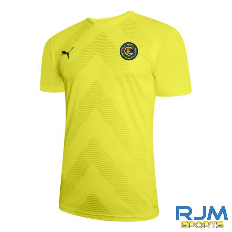 Larbert FC Puma Team Glory Home Goalkeeper Shirt Yellow Alert