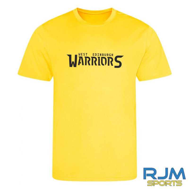 West Edinburgh Warriors T-Shirt Sun Yellow