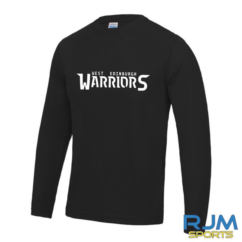 West Edinburgh Warriors Long Sleeved T-Shirt Black