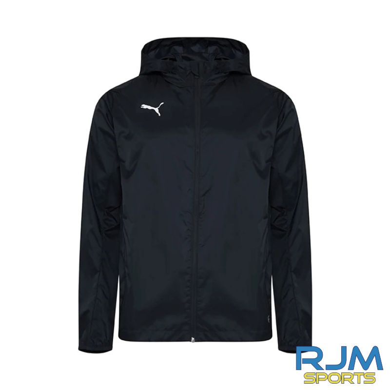 Puma Liga Core Rain Jacket Black - Clearance