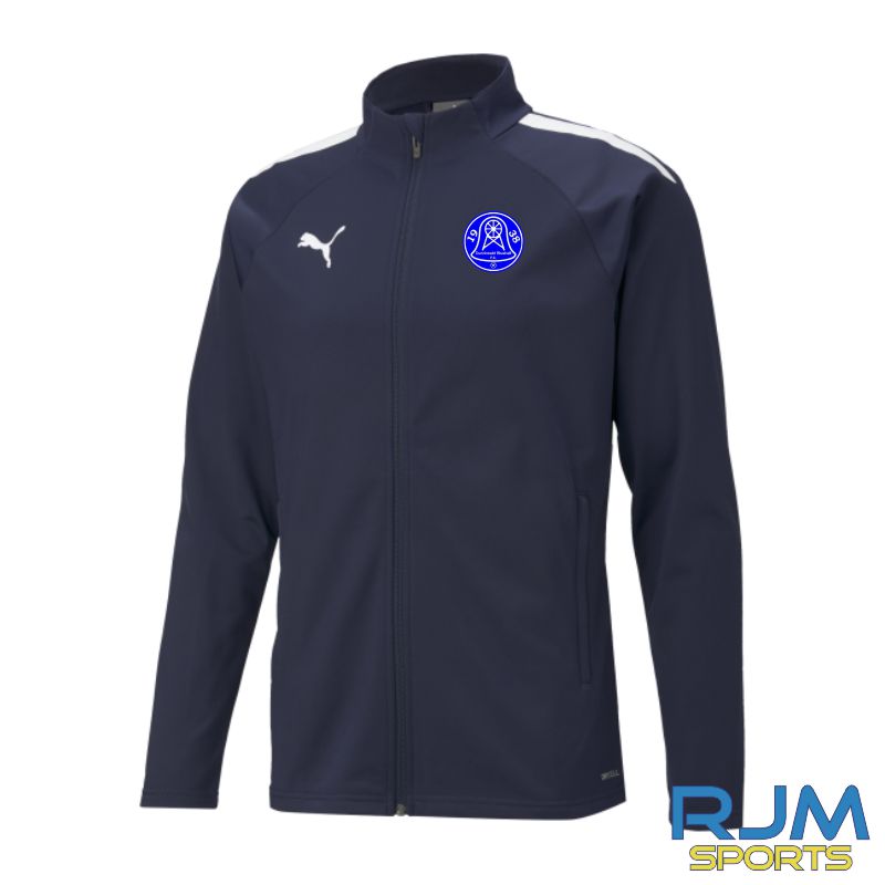 Dundonald Bluebell JFC Puma Team Liga Training Jacket Peacoat