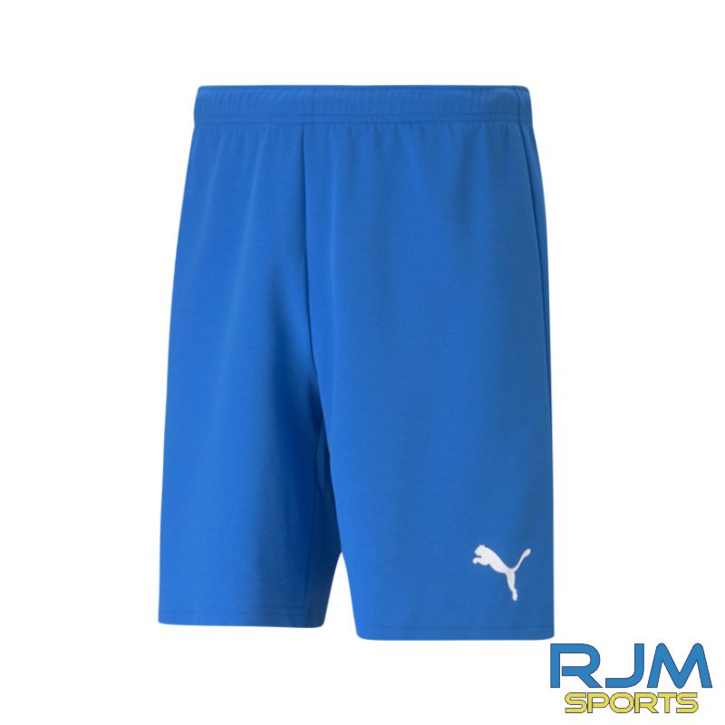 Glenrothes Athletic FC Away Home Puma Team Rise Shorts Electric Blue