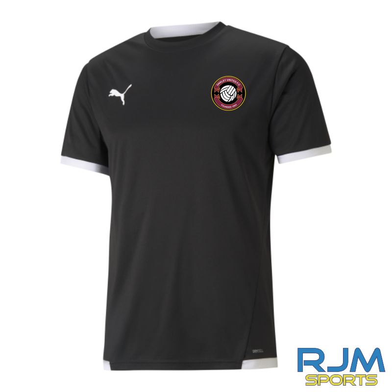 Oakley United FC Puma Team Liga Jersey Black White
