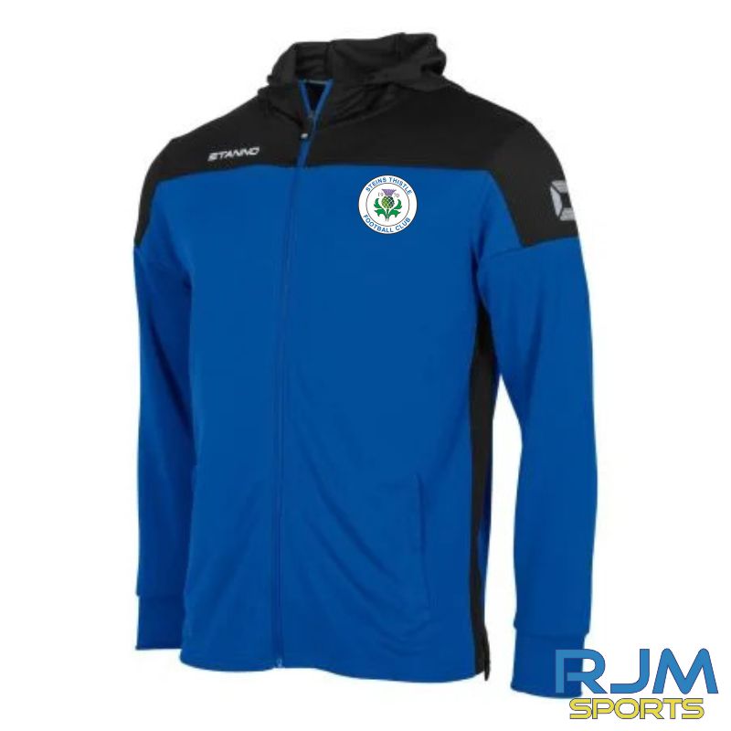 Steins Thistle FC Stanno Pride Players Hooded Sweat Jacket Royal Black